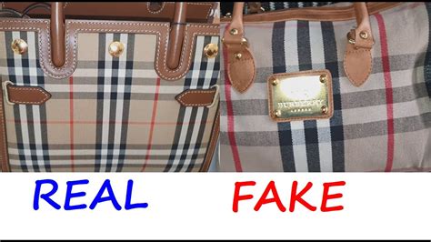 burberry replica|how to check if Burberry bag is real.